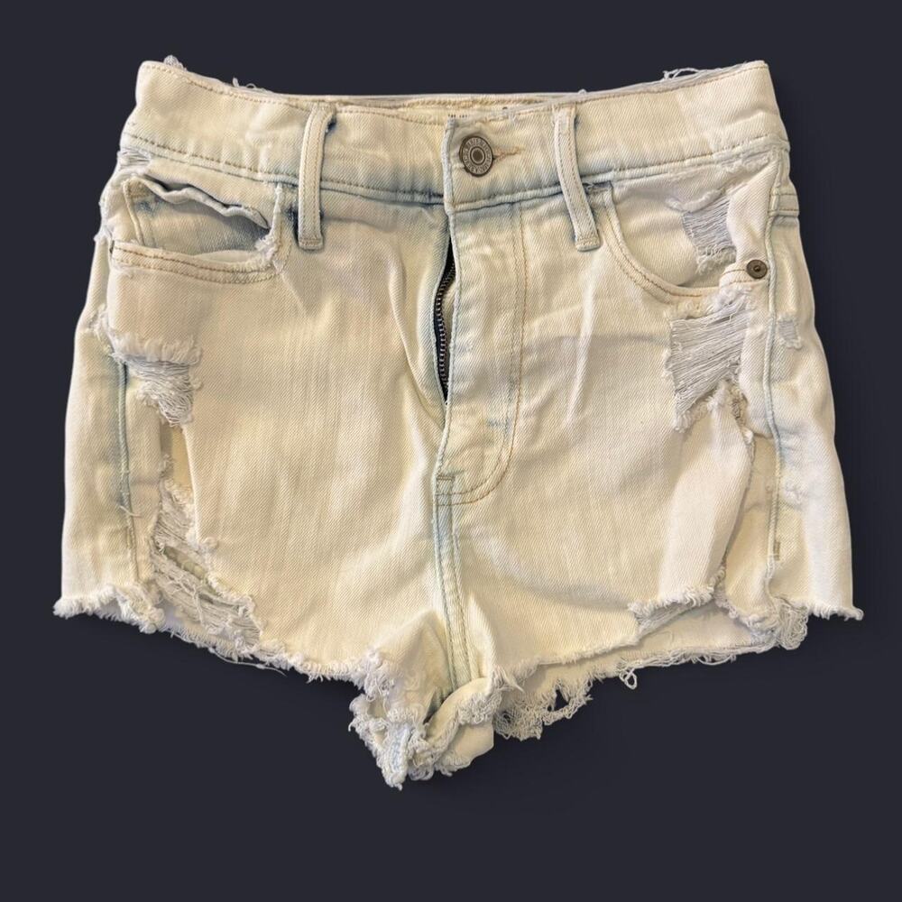 Abercrombie fitch white denim